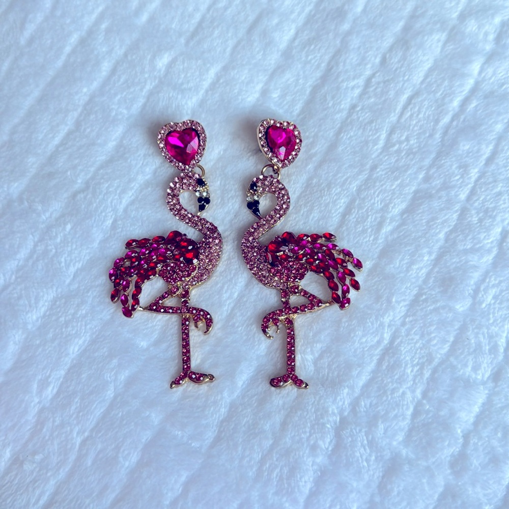 Flamingo Earrings
